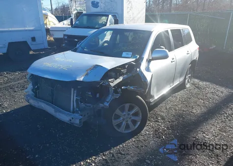 2013 Toyota Highlander Base V6 from USA, damaged, VIN 5TDBK3EHXDS218470